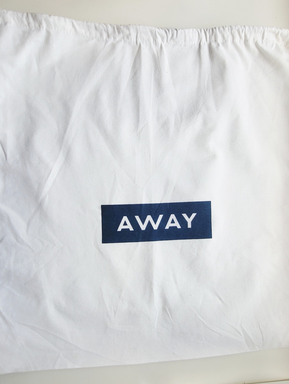 AWAY Canvas Drawstring Luggage Dust Bag 22"